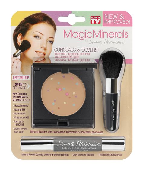 Correct Imperfections with Magic Minerals Concealer and Covers